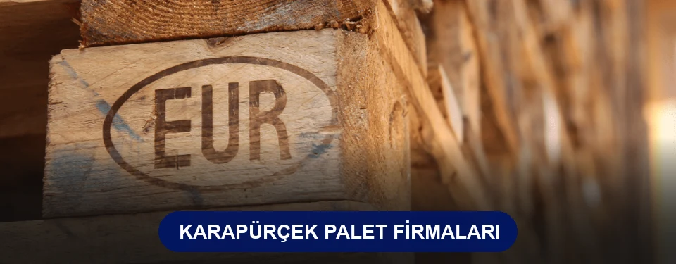 Karapürçek Ahşap Palet